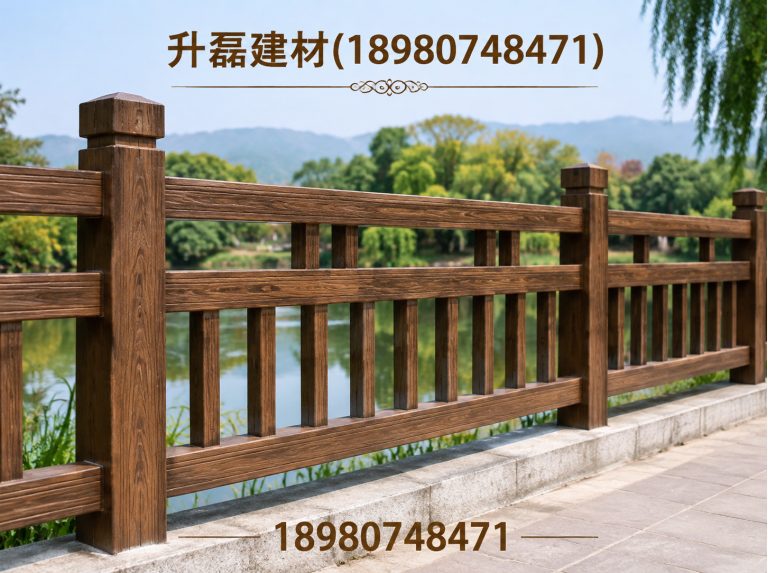 蒲江县仿石栏杆展示图
